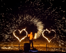 Hochzeit Feuerwerk